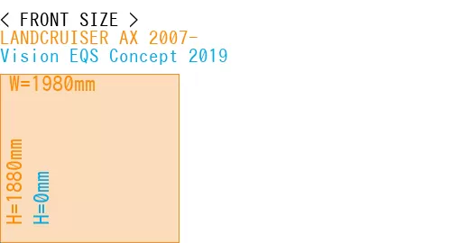 #LANDCRUISER AX 2007- + Vision EQS Concept 2019